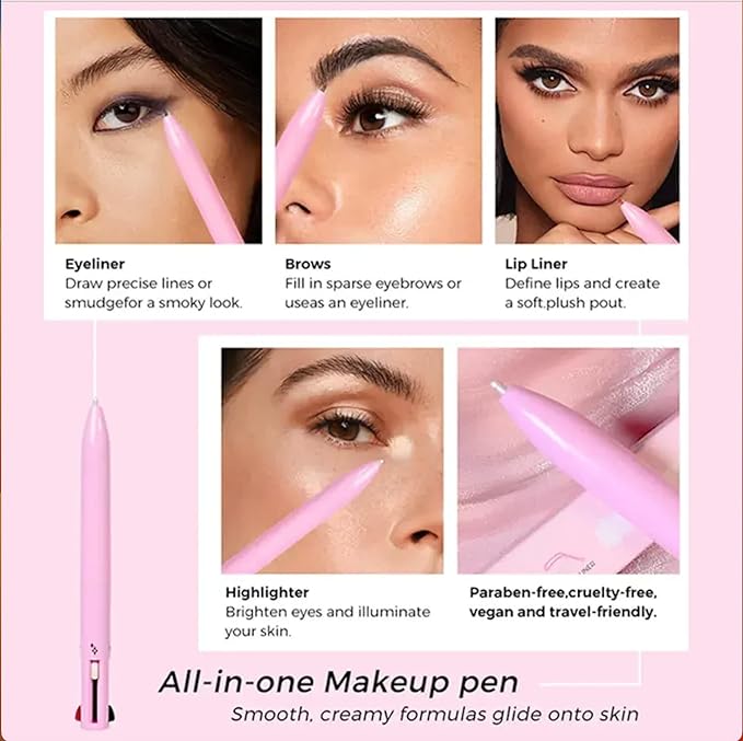 4-in-1 Makeup Pen, (Animal Fat Free)